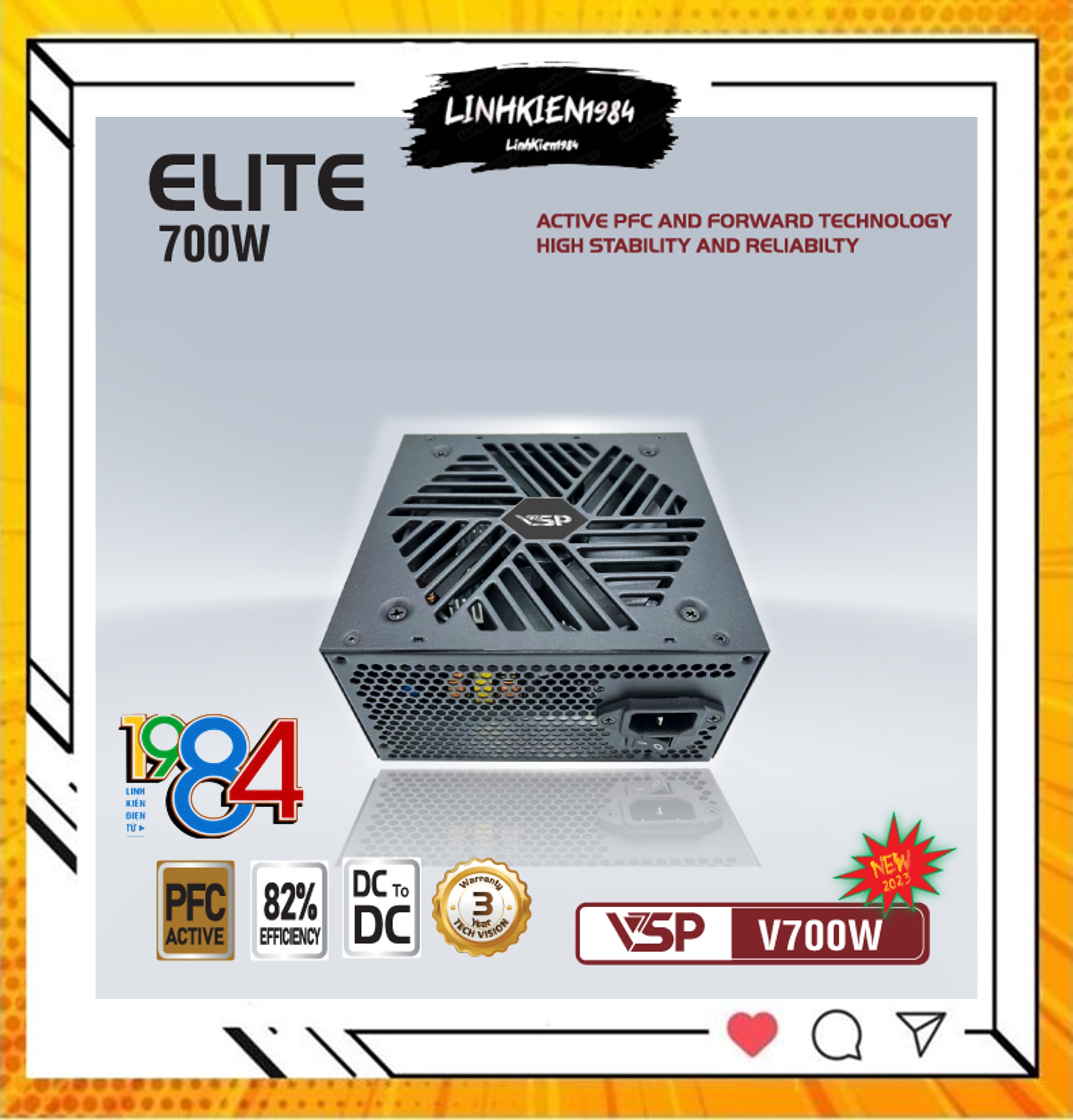 Nguồn máy tính Elite V700W