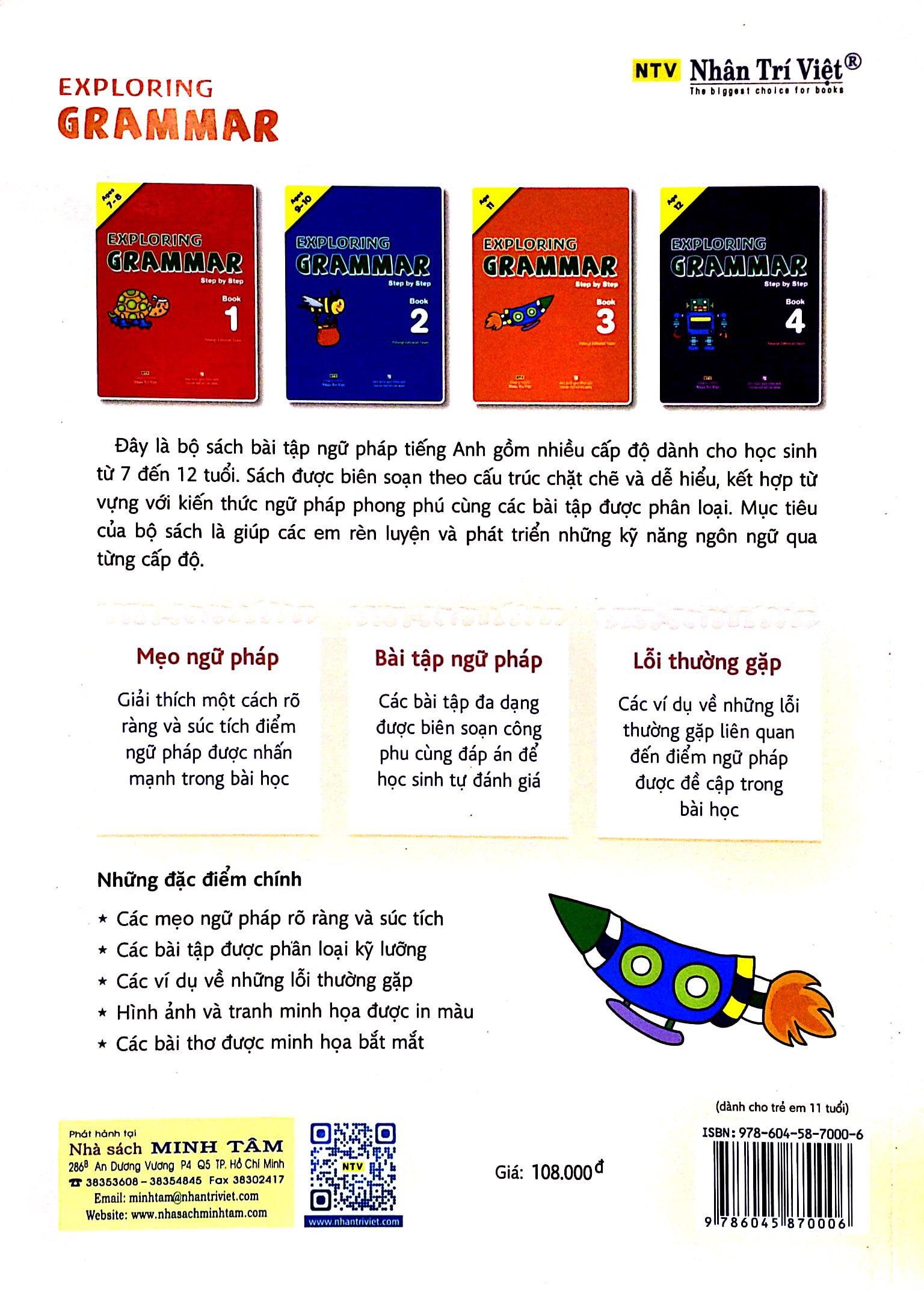 Exploring Grammar: Step By Step - Book 3 (Age 11)