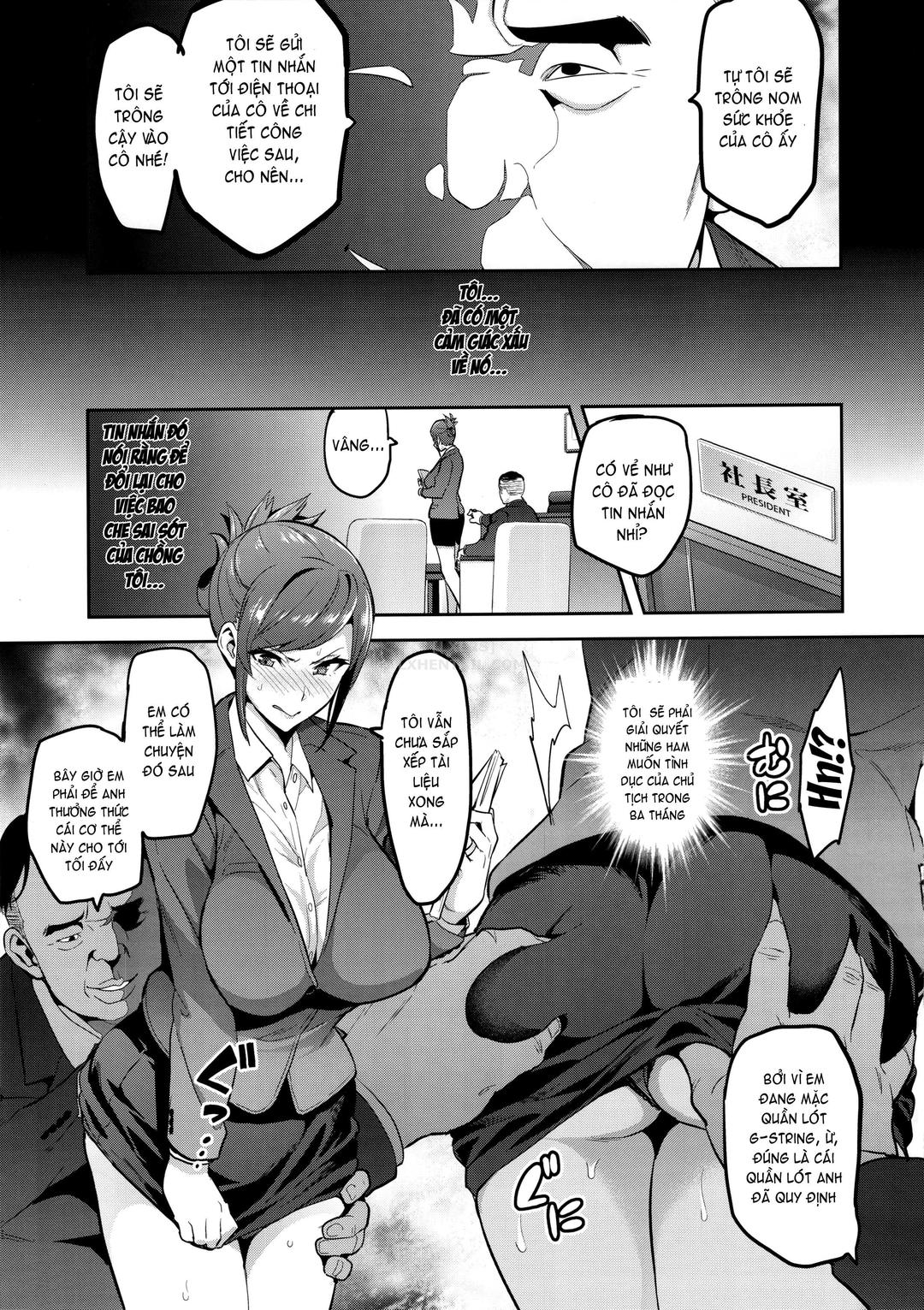 phục vụ lão sếp để chồng không bị đuổi việc chapter 0 10