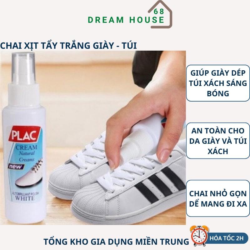 Chai Xịt Tẩy Trắng Giày Dép, Túi Xách Plac