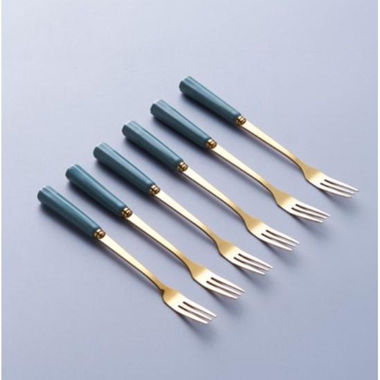 THÌA NĨA CÁN SỨ XANH NGỌC BÍCH SIZE NHỎ