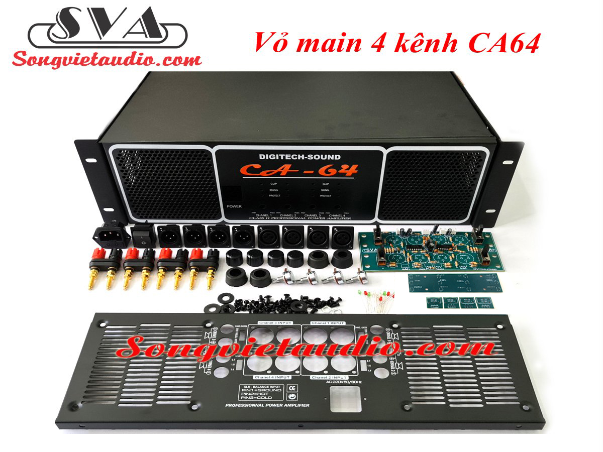 VỎ MAIN, VỎ CỤC ĐẨY 4 KÊNH CA 64