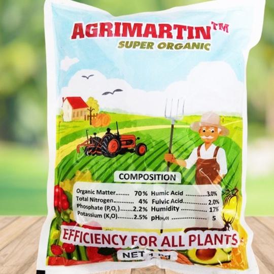 Phân Bón Hữu Cơ Agrimartin 1kg – Nhập Khẩu Bỉ Bich 1kg - KNS3758
