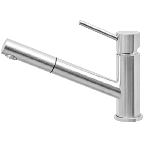 Vòi rửa chén inox - Dây rút Malloca K110-S