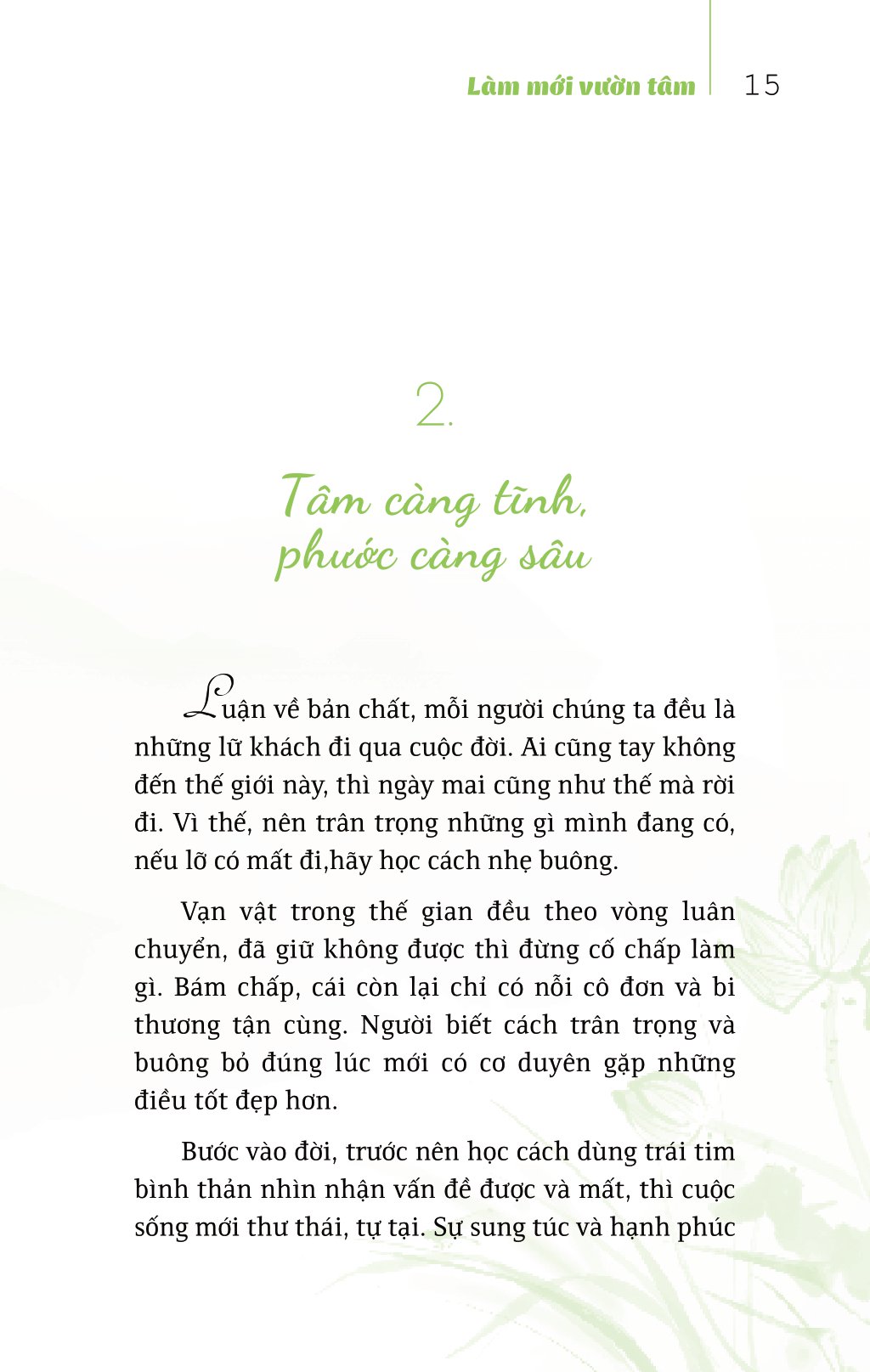 Suối Thông - Làm Mới Vườn Tâm _SGB