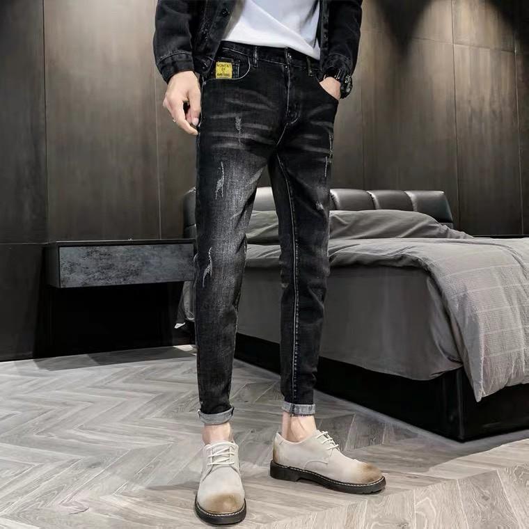 Quần Jean, Quần Bò Nam kiểu phong cách hàn quốc hot trend 2021 msa28