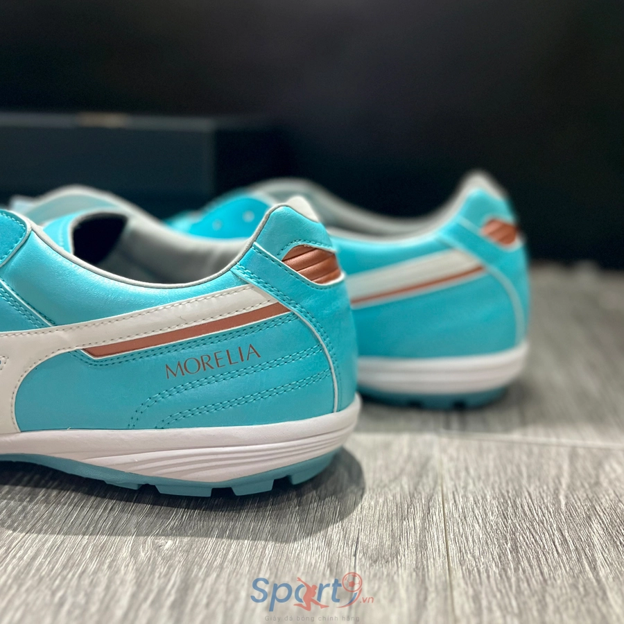 Giày Đá Bóng Mizuno Morelia Sala Japan TF - Q1GB230025 - Xanh Ngọc