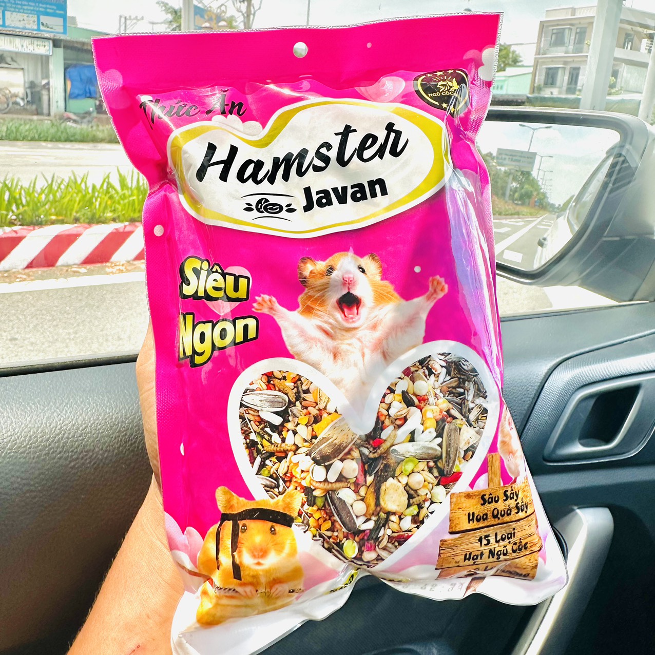 Thức ăn hamster, 500gram ngũ cốc Javan cao cấp cho bé yêu