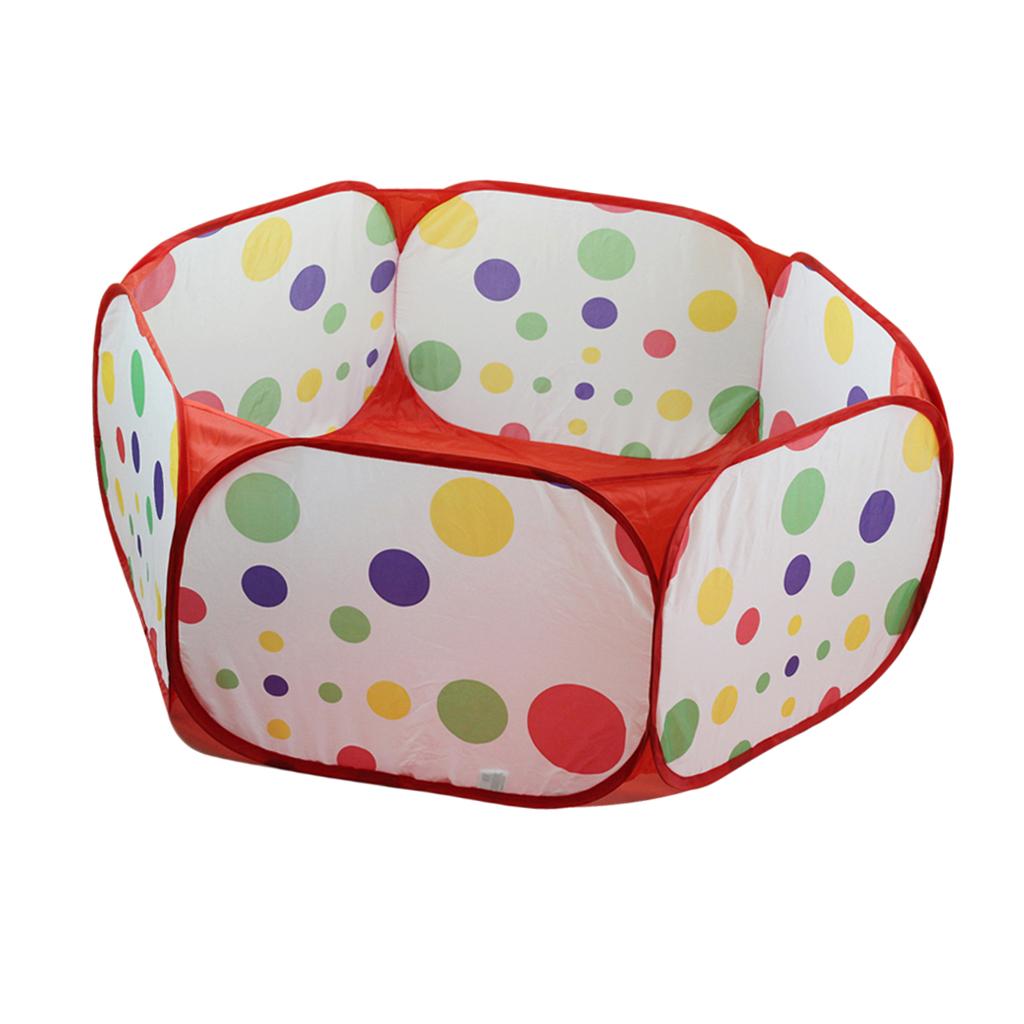 2pcs Foldable Play Pen Cage For Hamster Rabbit Guinea Pig Gerbil Mice Red