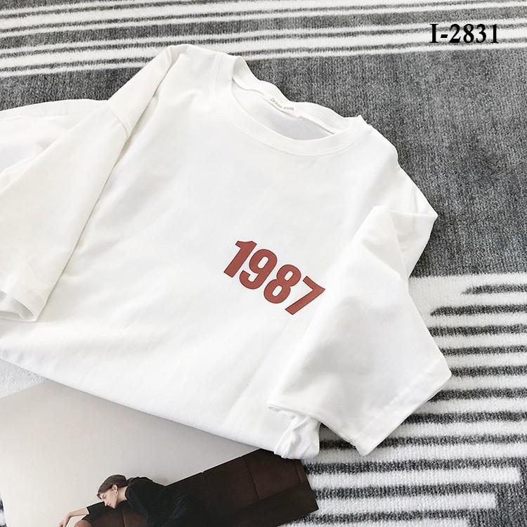 Áo Thun Nữ In Logo Năm Sinh - I2831