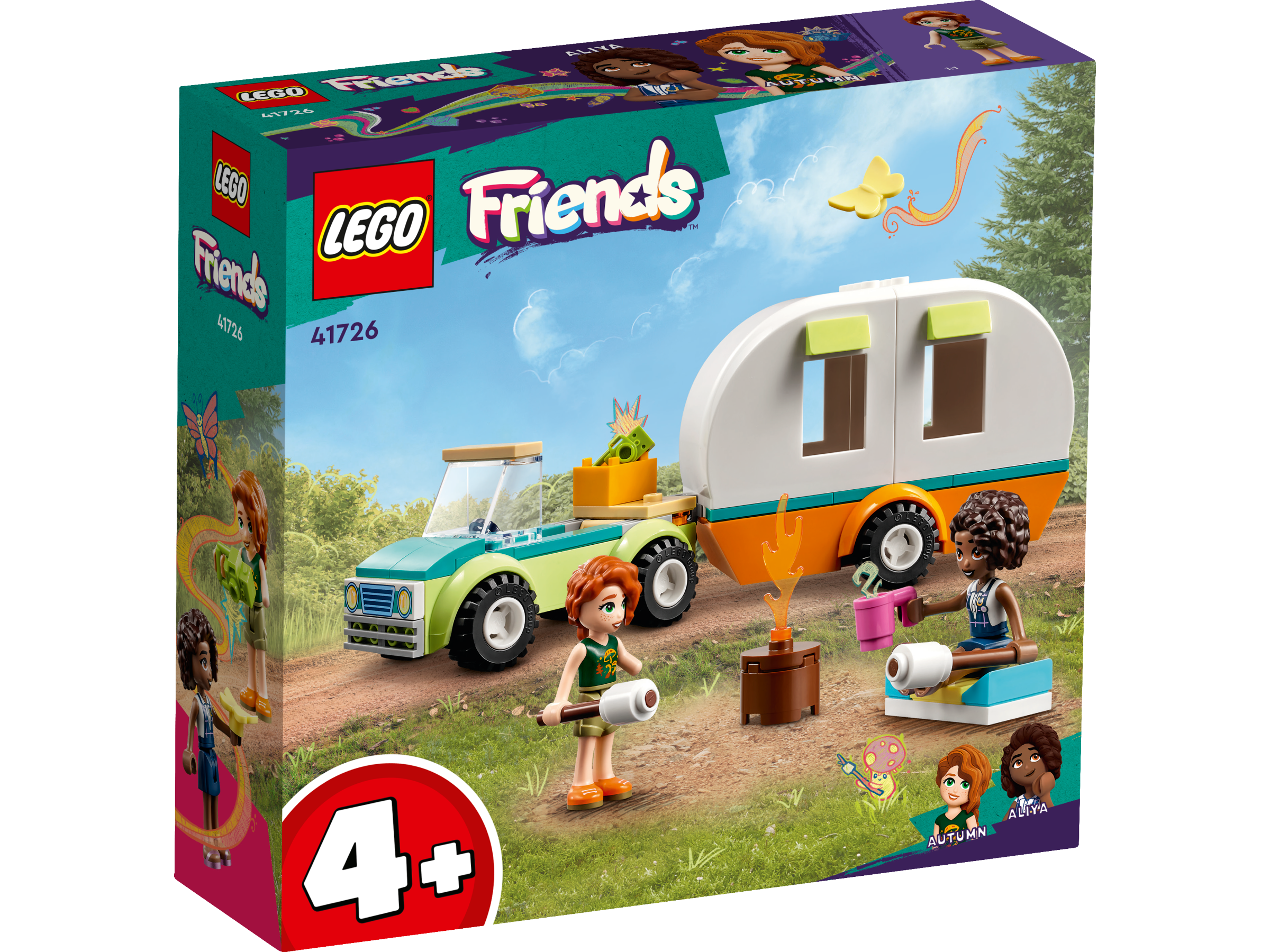 LEGO Friends 41726 Kì nghỉ cắm trại cùng Autumn &amp; Aliya (87 chi tiết)