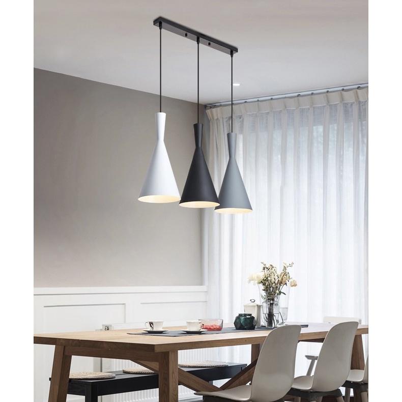 BỘ 3 CHIẾC Đèn thả bàn ăn phòng khách Tặng bóng led