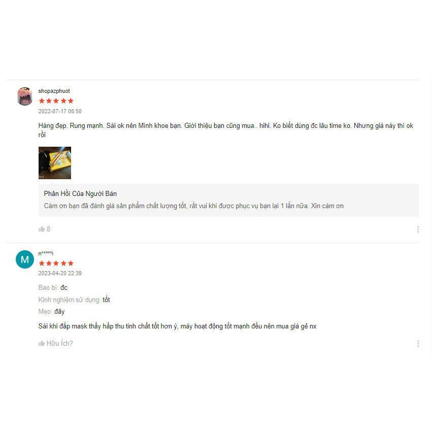 (Xả Kho) Máy Massages Mắt Mini Cầm Tay 4 đầu (11x3cm) B25