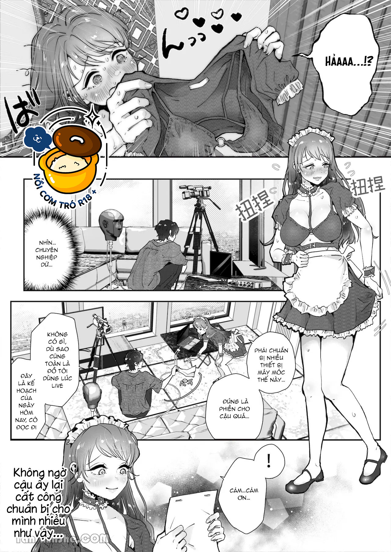 vì để trả nợ tôi phải quay video 18+ với anh chàng ca sĩ đẹp trai chapter 3 12