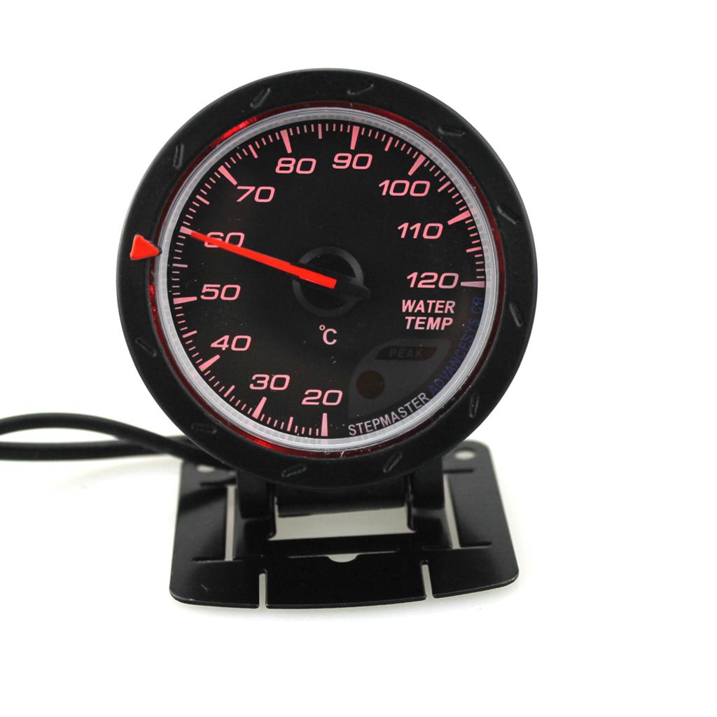 Replacement 60mm Car Water Temp Temperature Gauge Pointer Meter with Sensor