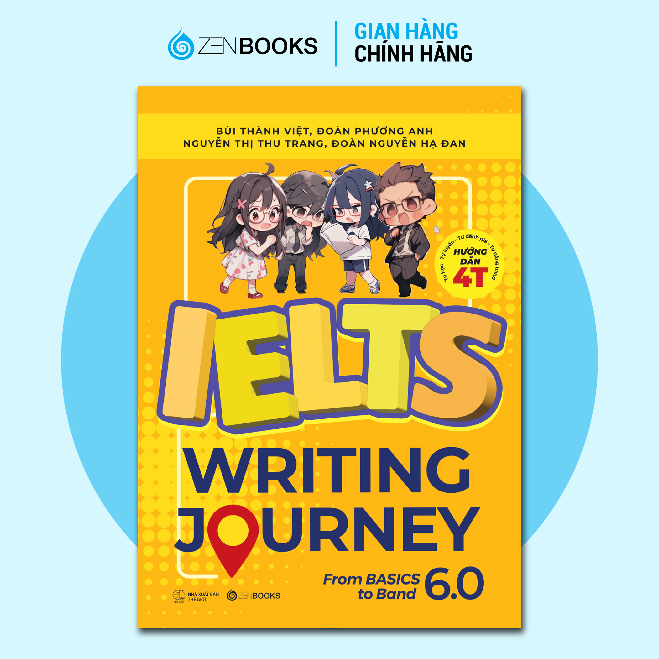 Sách - Bộ Sách Ielts Writing Journey - Lộ Trình Từ Cơ Bản Đến Band 8.0