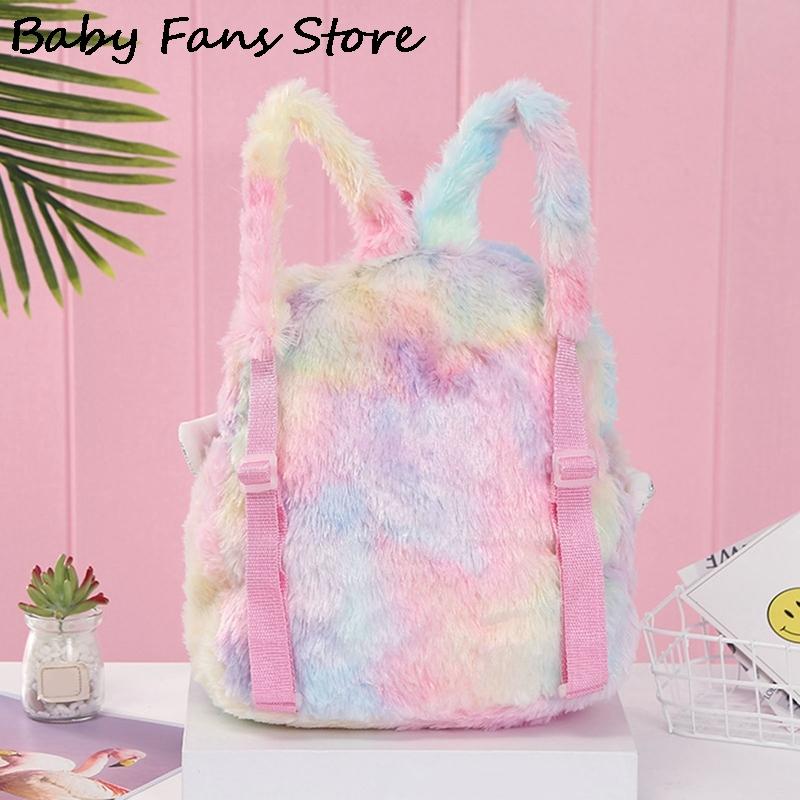 Màu Hồng Sang Trọng Kỳ Lân Ba Lô Cho Bé Trẻ Em Schoolbag Trẻ Em Phim Hoạt Hình Ba Lô Kawaii Dễ Thương Vai Ví Động Vật Đáng Yêu
