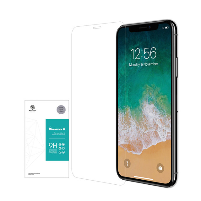 Miếng dán kính cường lực Nillkin dành cho iPhone XR (9H, chống vân tay, mỏng 0.3mm) - Hàng chính hãng