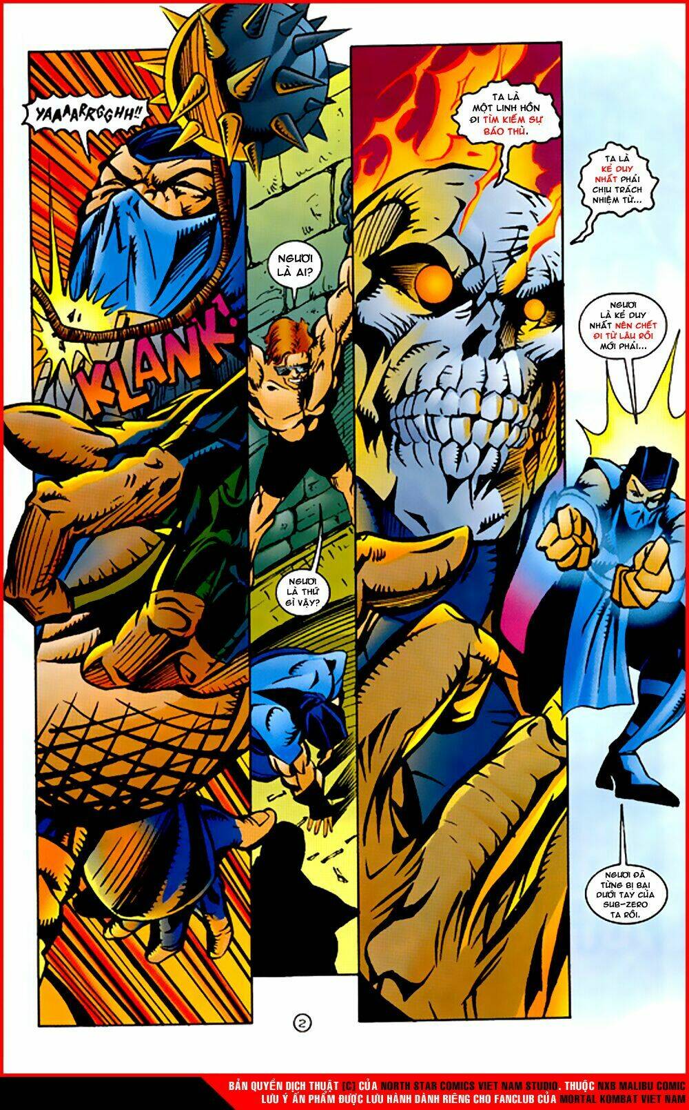 mortal kombat malibu comic chapter 3 2