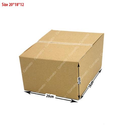 Combo 20 thùng giấy P55 size 20x18x12 hộp carton gói hàng Everest