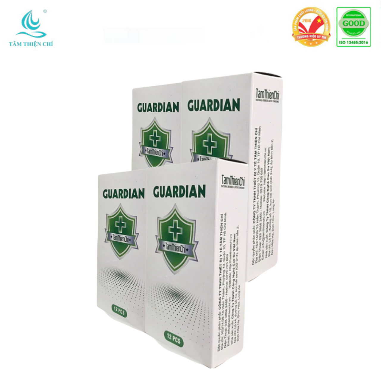 Bao cao su Tâm Thiện Chí GUARDIAN Bộ 48 cái