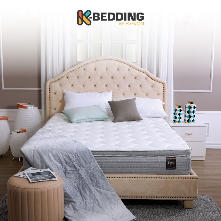 Nệm lò xo túi King Koil Cloud Euro Top EDLX