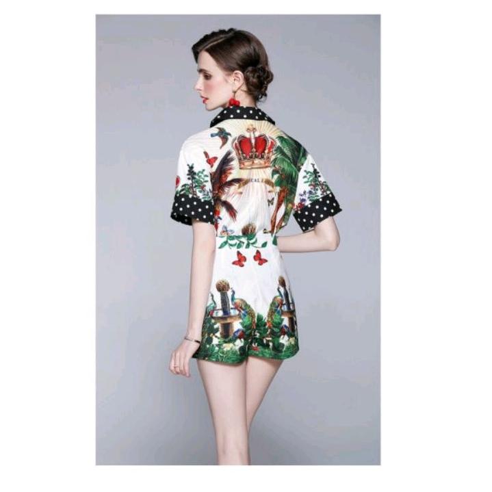 BỘ SHORT CÂY DỪA CỔ BI