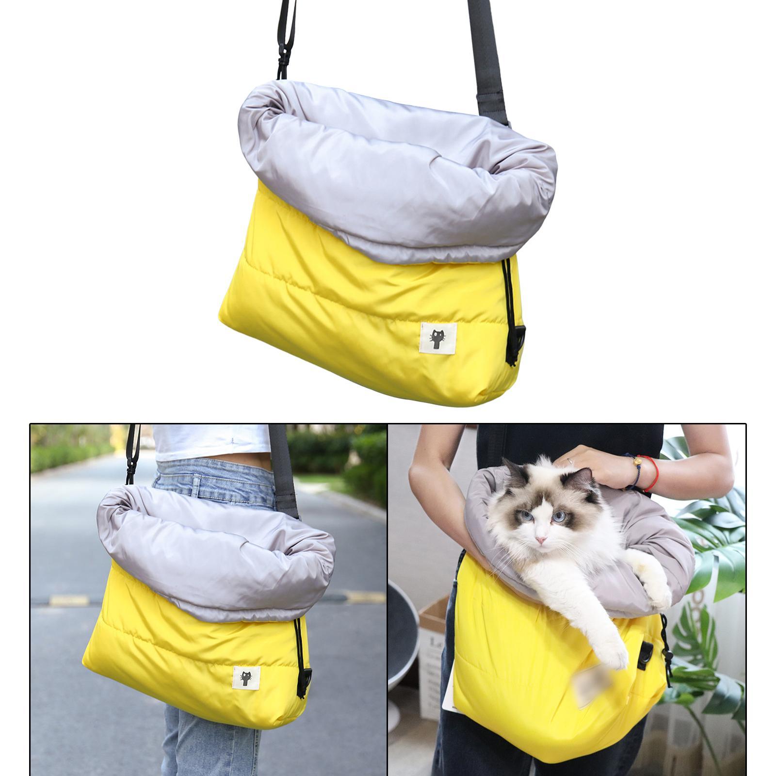 Cute Cat Bag Shoulder Bag Walking Small Animals Tote