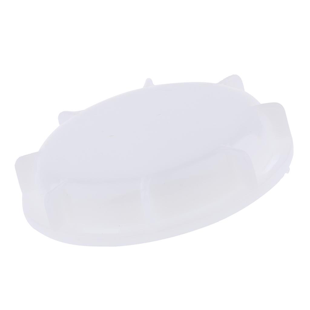 IBC Tank Valve IBC Adaptor Fitting Seal Cap White, threaded inner diameter: 58mm