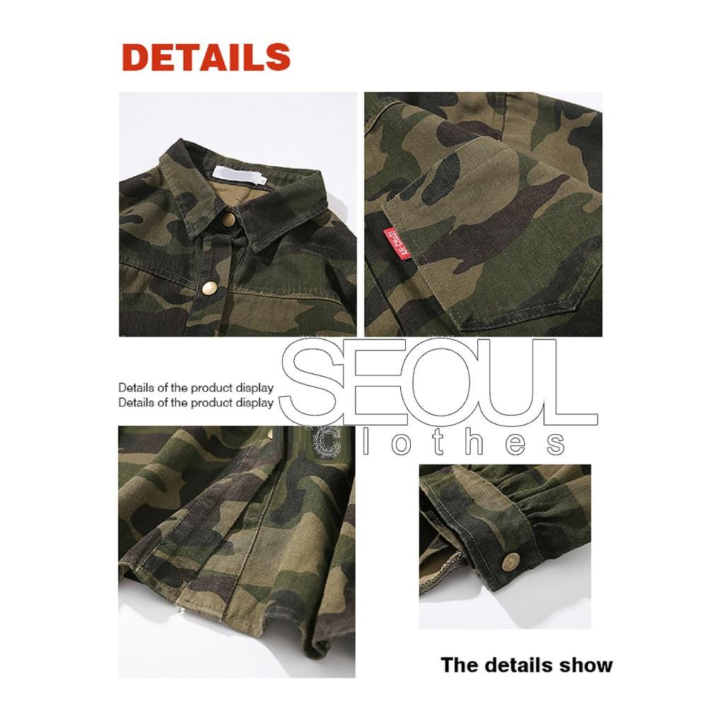 Áo sơ mi nam Hàn Quốc cao cấp dáng rộng dài tay Shirt Loose SCT8SM26