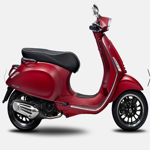 Xe máy Vespa Sprint 125 ABS LED - Đỏ sần