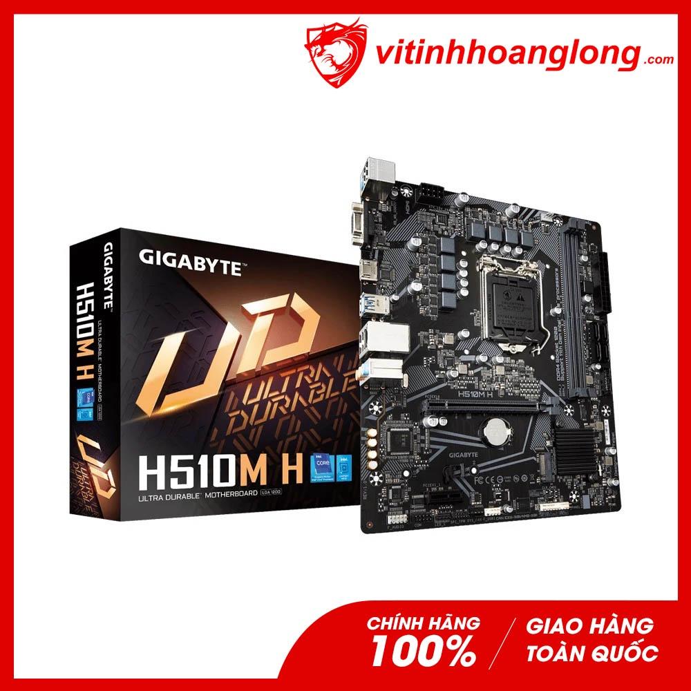 Mainboard - Bo mạch chủ Gigabyte H510M-H - Hàng chính hãng