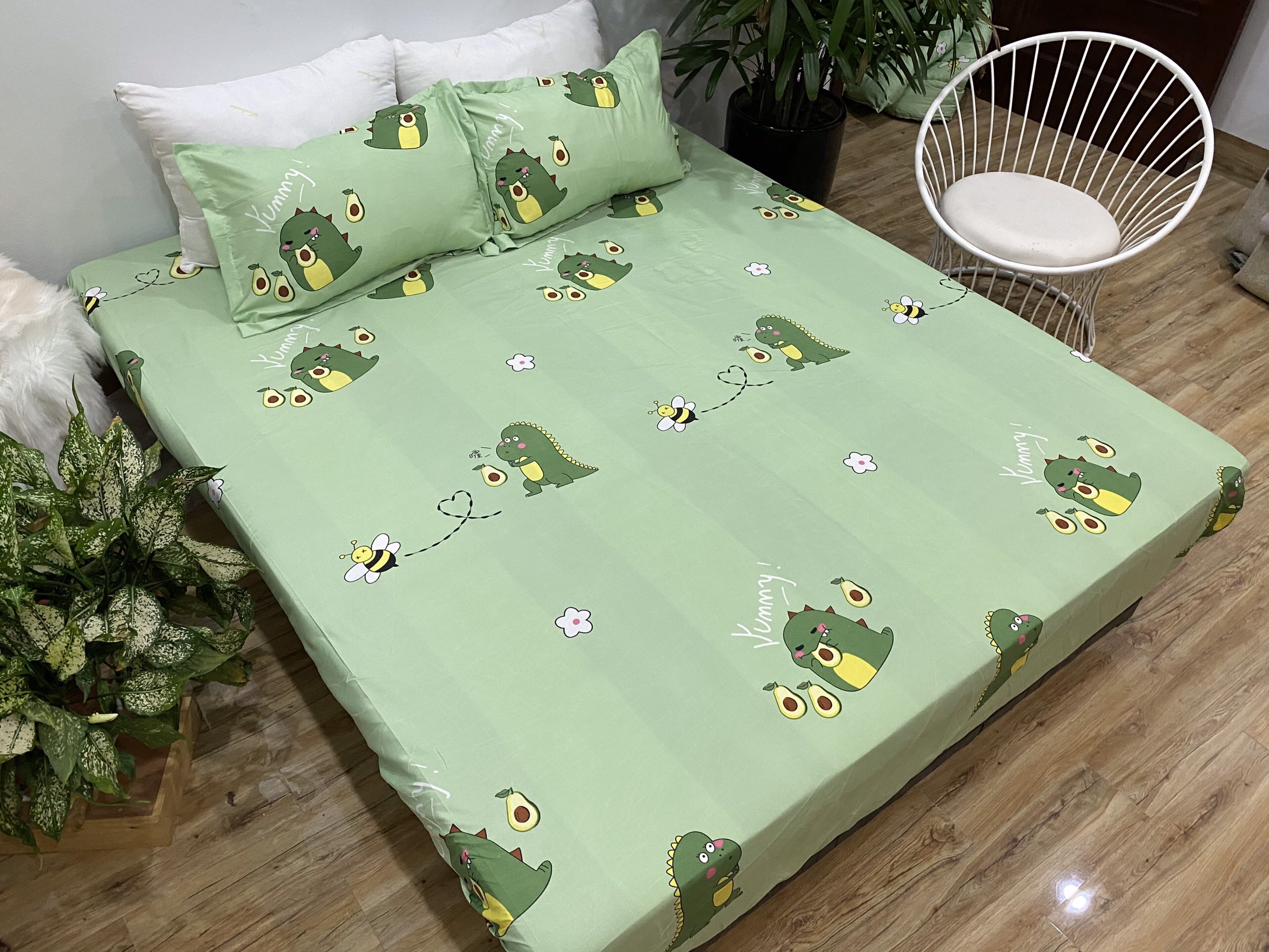 Bộ Ga Gối 3 Món Mẫu CH215