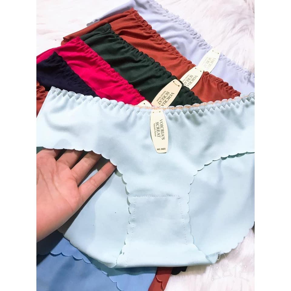 Hộp 5 Quần lót Cotton MUIIJ trơn cực đẹp