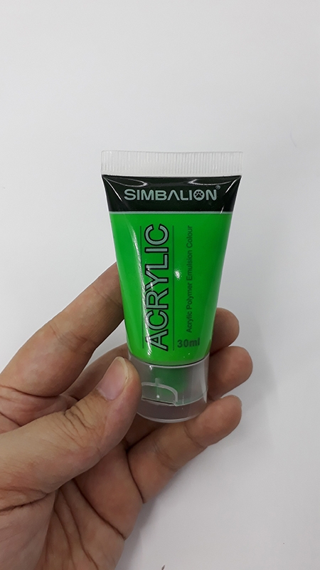 Màu Vẽ Simbalion Acrylic 30ml NAC30 - 12 - Vàng Xanh