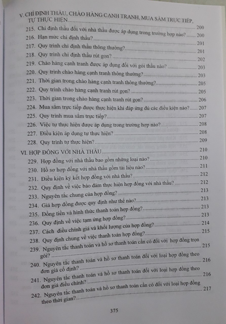 Sổ Tay Tra Cứu Nghiệp Vụ Đấu Thầu - 382 Câu Hỏi Đáp Tình Huống Về Đấu Thầu Qua Mạng Chào Hàng Cạnh Tranh