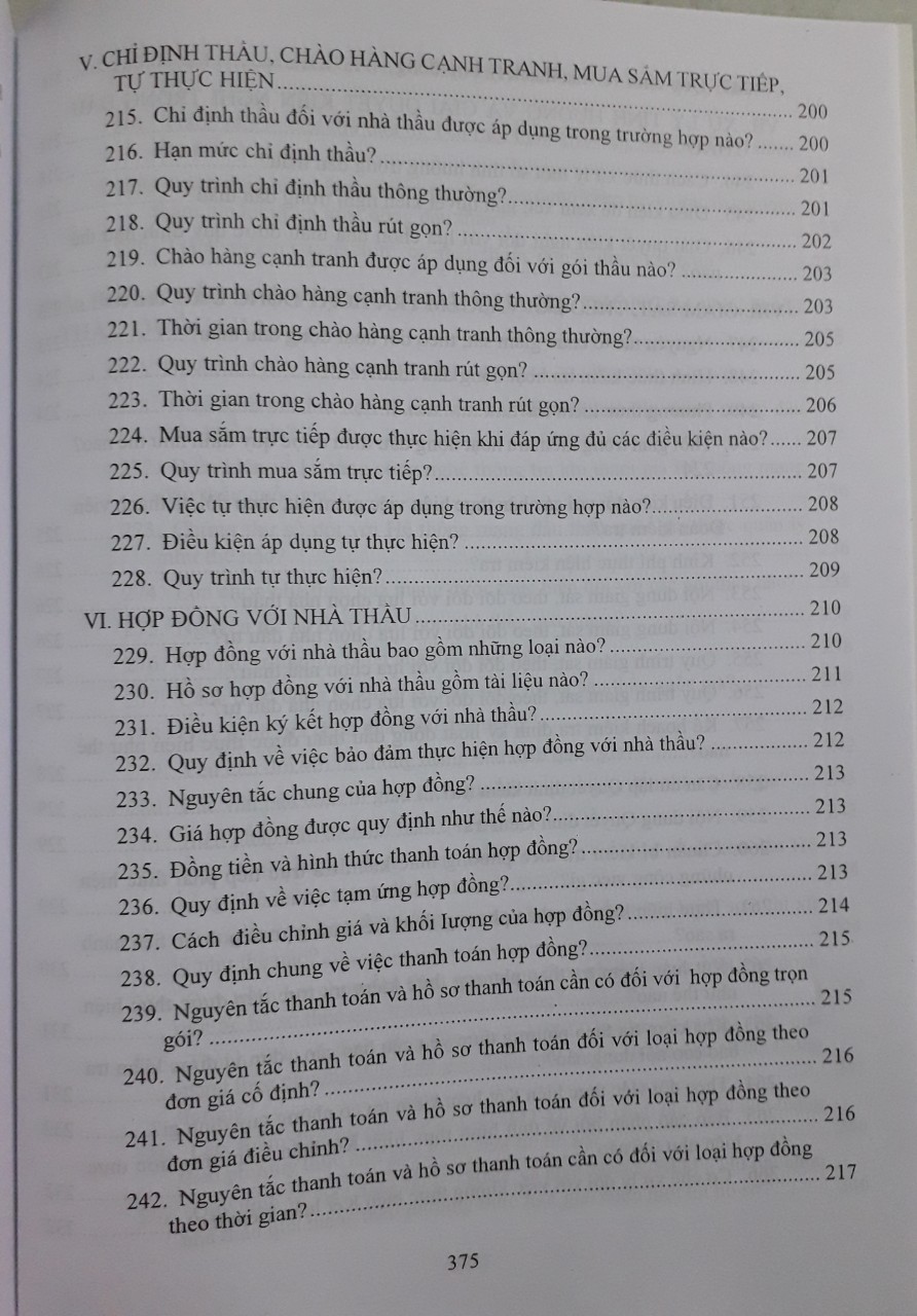 Sổ Tay Tra Cứu Nghiệp Vụ Đấu Thầu - 382 Câu Hỏi Đáp Tình Huống Về Đấu Thầu Qua Mạng Chào Hàng Cạnh Tranh