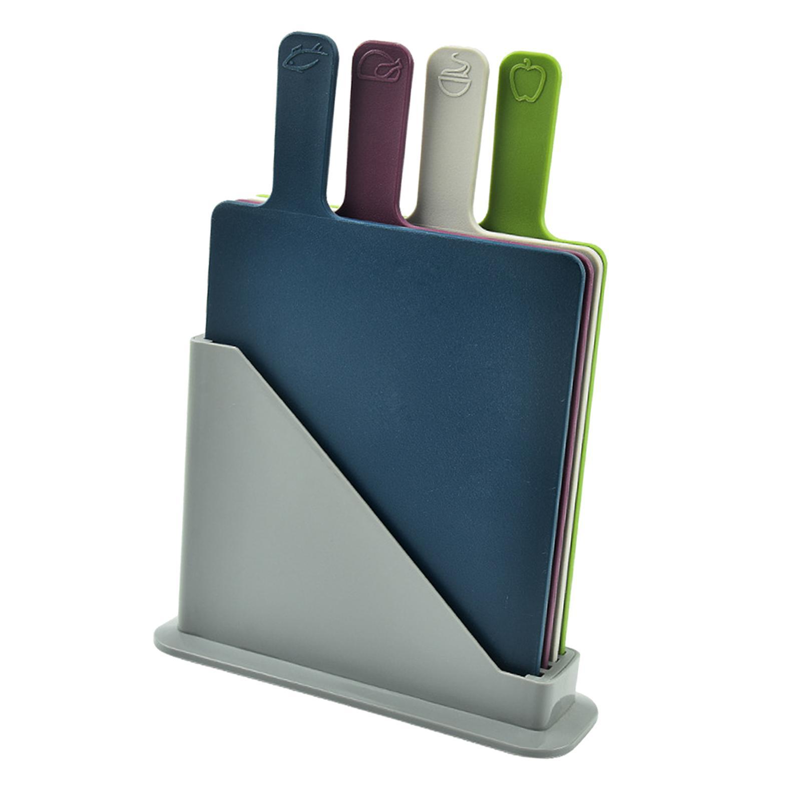 Small Chopping Board BPA Free Slot Storage for Camping Outdoor Kitchen