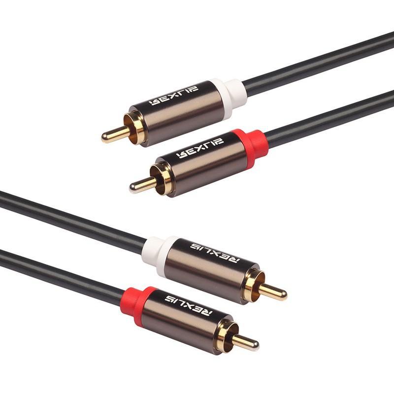 Dây loa Rexlis 2 Rca sang 2 Rca Hifi 1.8M