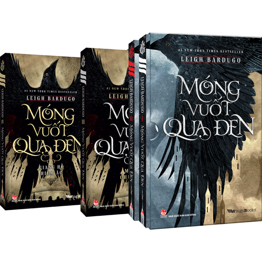 Limited Boxset Móng Vuốt Quạ Đen (Trọn Bộ 4 Tập) - Độc Quyền Online