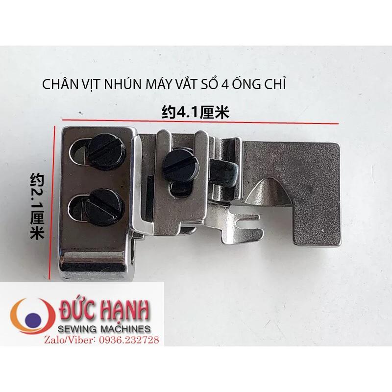 Chân vịt nhún máy vắt sổ 4 ống + 5 ống