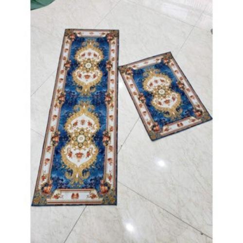 Thảm Nhà Bếp - Bộ 2 Thảm Lau Chân 3D Siêu Đẹp - Giao Hình Ngẫu Nhiên - Miễn Phí Vận Chuyển