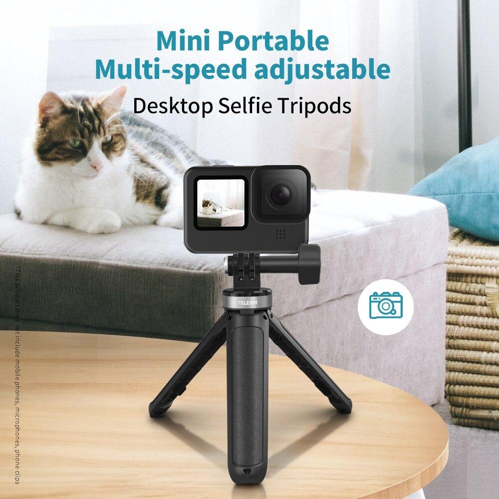 TAY CẦM MINI GOPRO VÀ ACTION CAM TELESIN - HÀNG NHẬP KHẨU