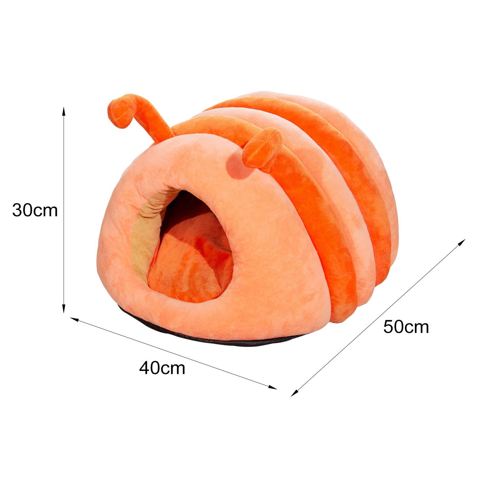 Animal Shape Cave Bed Cat Dog House Anti Slip Bottom Portable No Deformation Kennel Pad Sleeping Bed for Rabbit