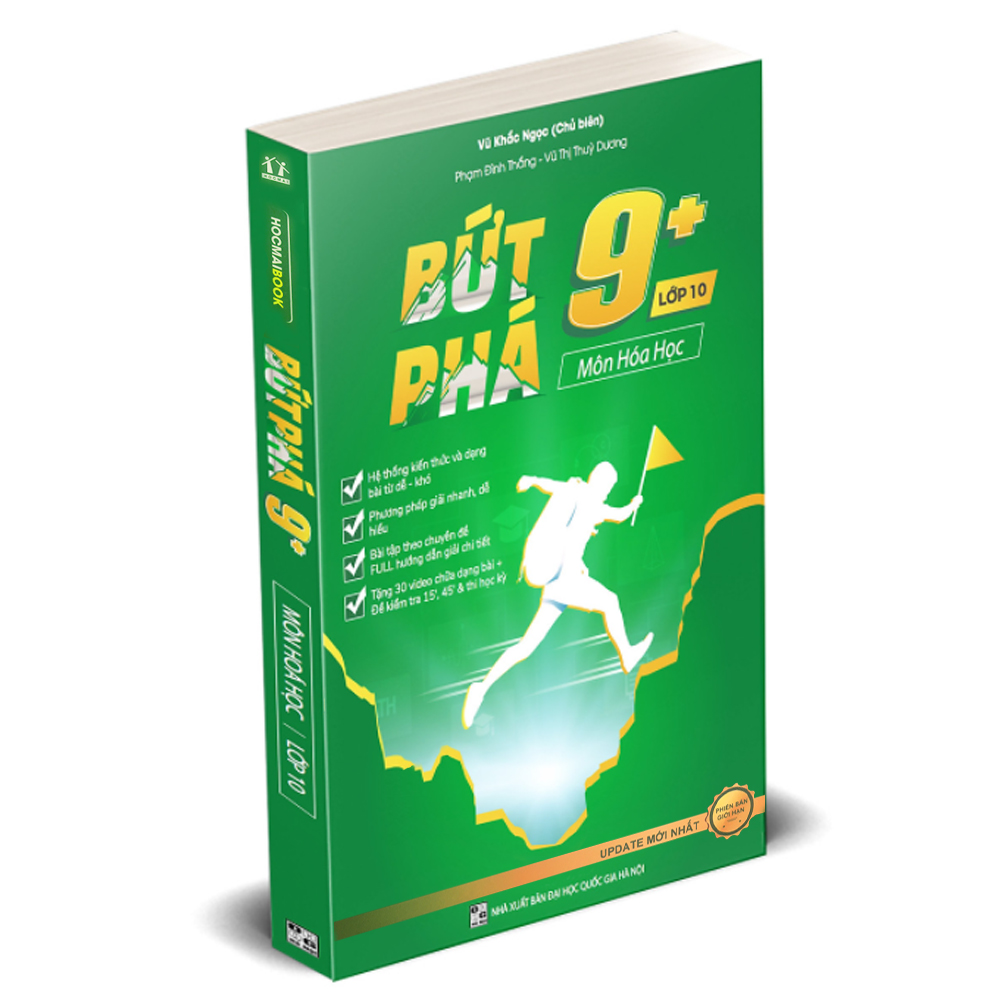 Sách Bứt phá 9 + Môn Hóa Học Lớp 10 ( Update Mới Nhất )