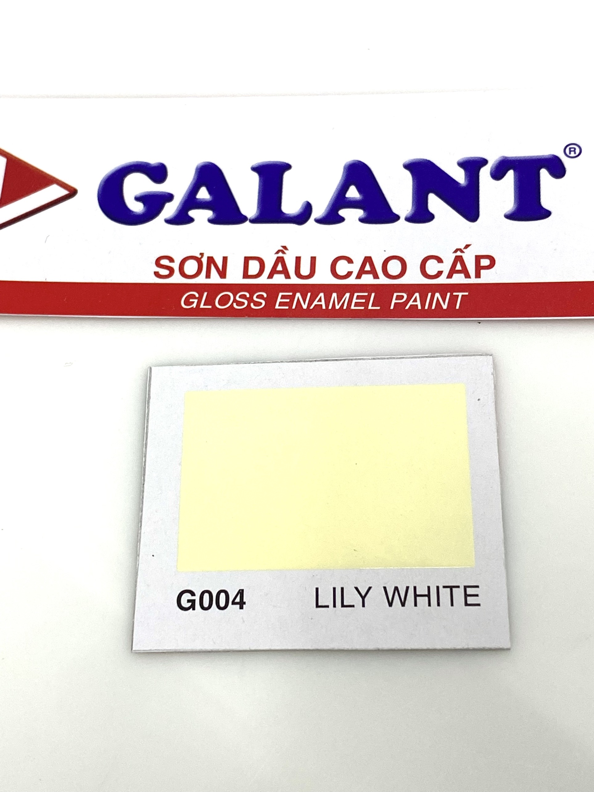 Sơn dầu Galant màu Lily White G004_ 0.8L