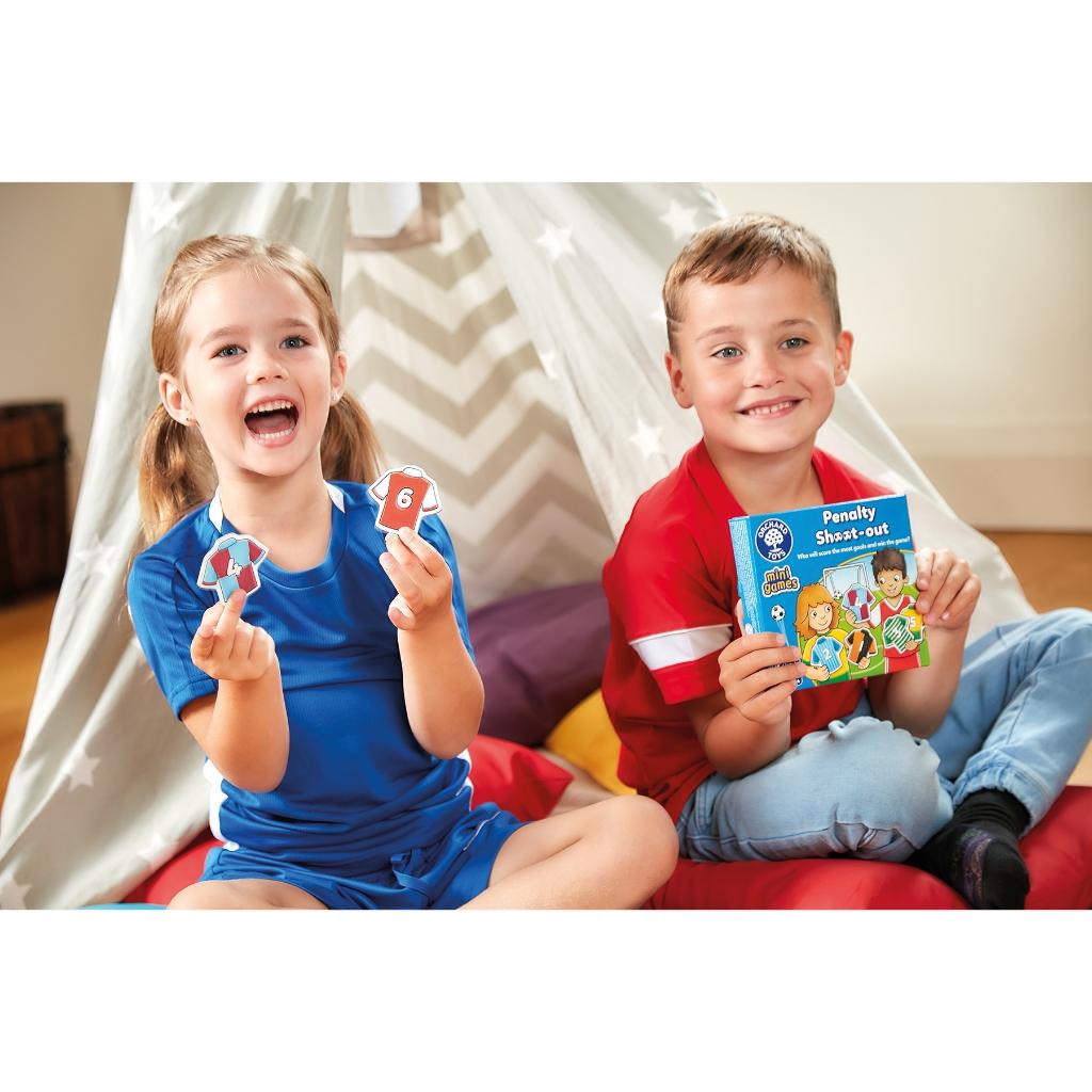 Trò chơi trí tuệ Penalty Shoot-out giúp trẻ phát triển tốt kỹ năng đếm số và khả năng quan sát