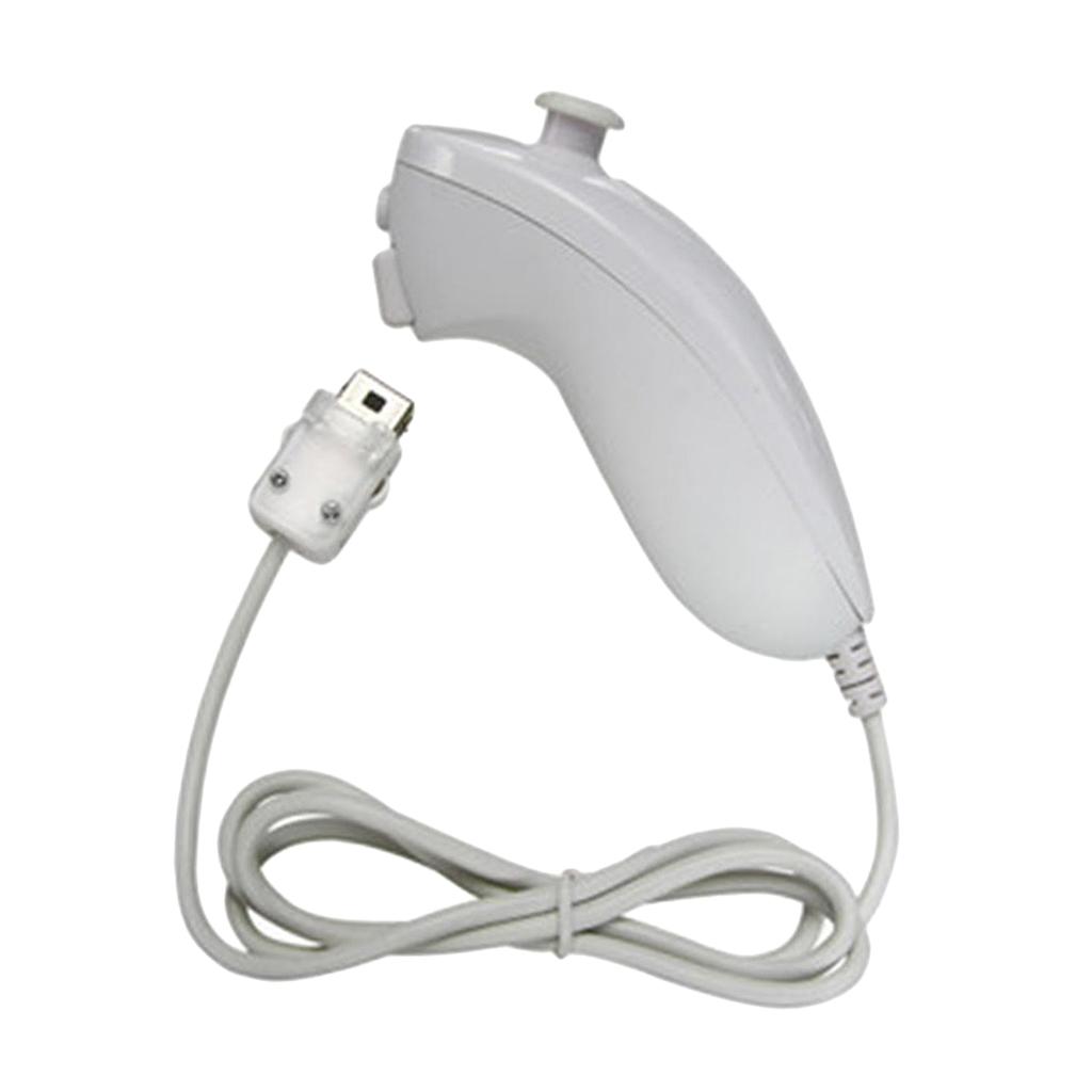 White Left Wired Gamepad Controller For Console -3 Motion Sensing