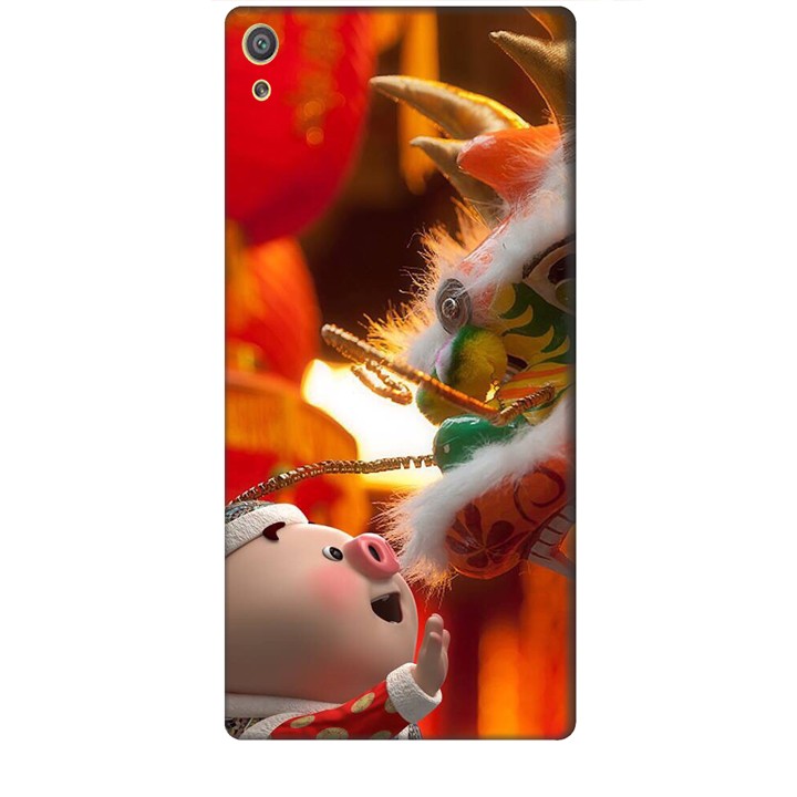 Ốp lưng dành cho điện thoại SONY XA ULTRA Heo Múa Lân
