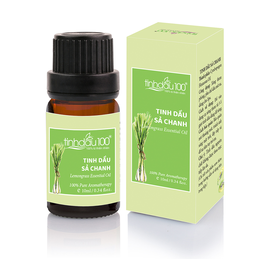 Tinh dầu Sả Chanh nguyên chất xua đuổi muỗi, hương thơm thư giãn